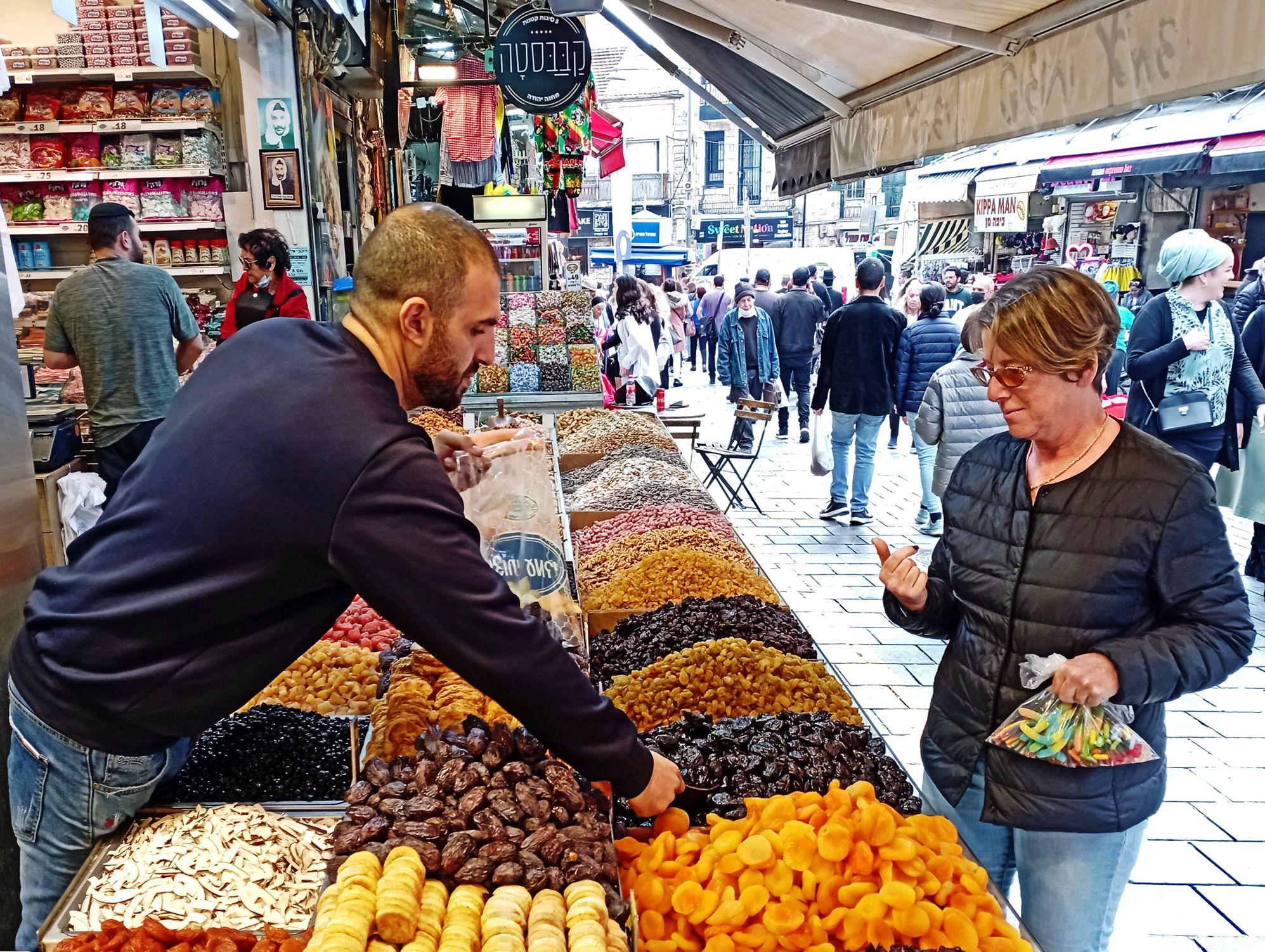 The tastes of the Old Market in Jerusalem